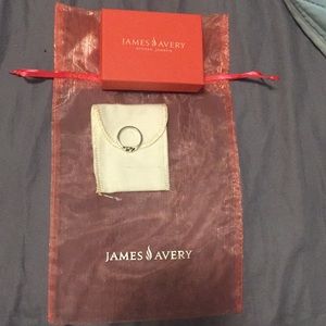 James Avery letter A ring